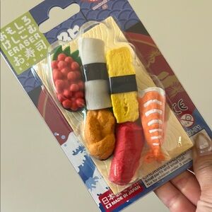Sushi Eraser Set from Japan